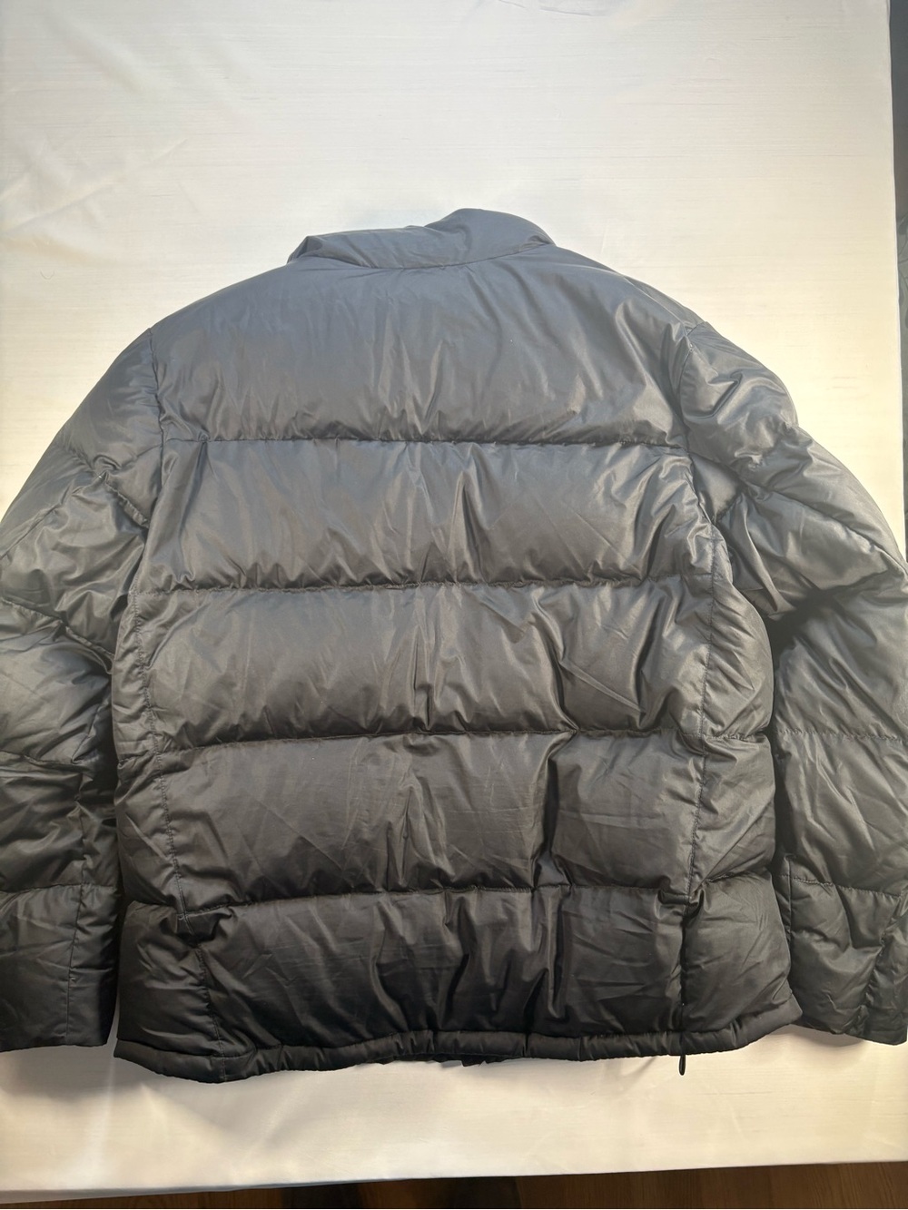 Eddie Bauer Mens EB650 Down Puffer Jacket Black Full Zip Winter Coat - Picture 2 of 7